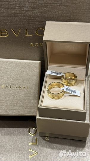 Bvlgari кольцо золото585