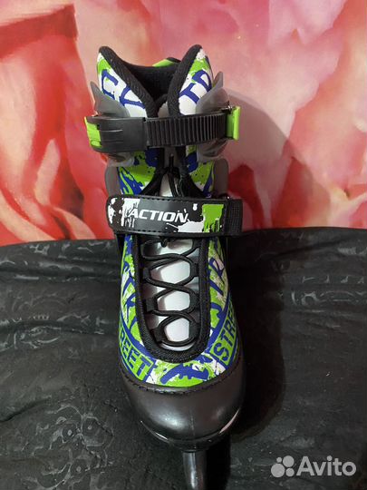 Коньки раздвижные 34-37размер