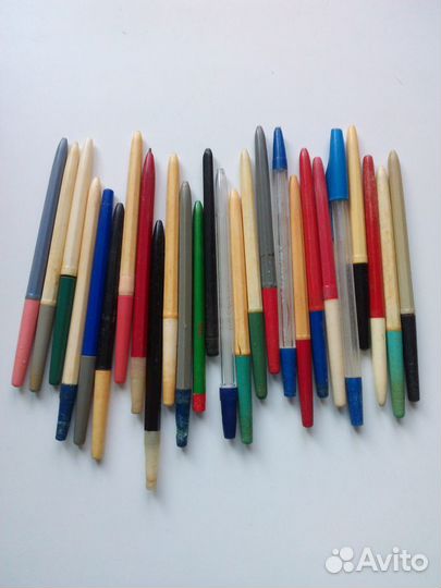 Ручки, карандаши (б/у, советские)