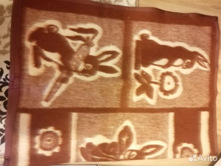 Одеяло детское шерстяное