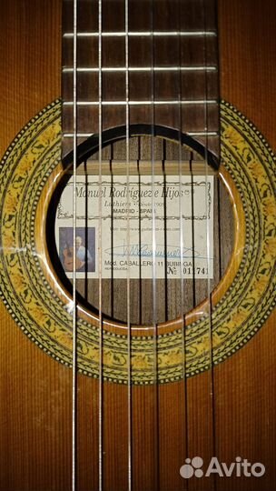Manuel Rodriguez Bubinga классическая гитара