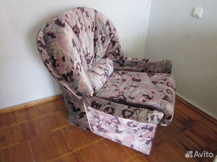 Кресло большое с большим ящиком внутри -2 шт