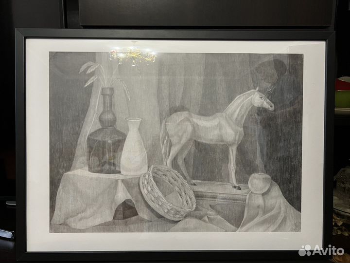 Картина карандашом 