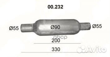 Универ.глуш. 00.232 Polmostrow