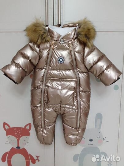 Зимний комбинезон 68 74 для мальчика, для девочки