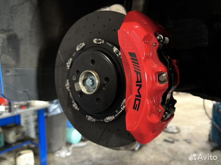 Передние тормозные диски E63s W213