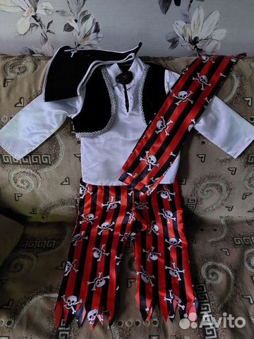 Пиратский костюм для мальчика 122