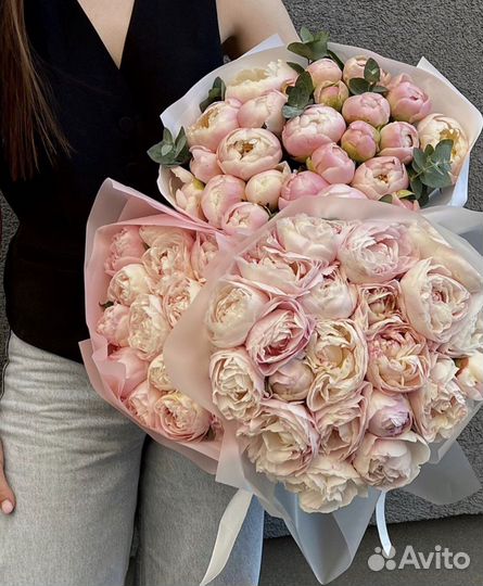 Пионы букет из пионов доставка 24/7 Цветы