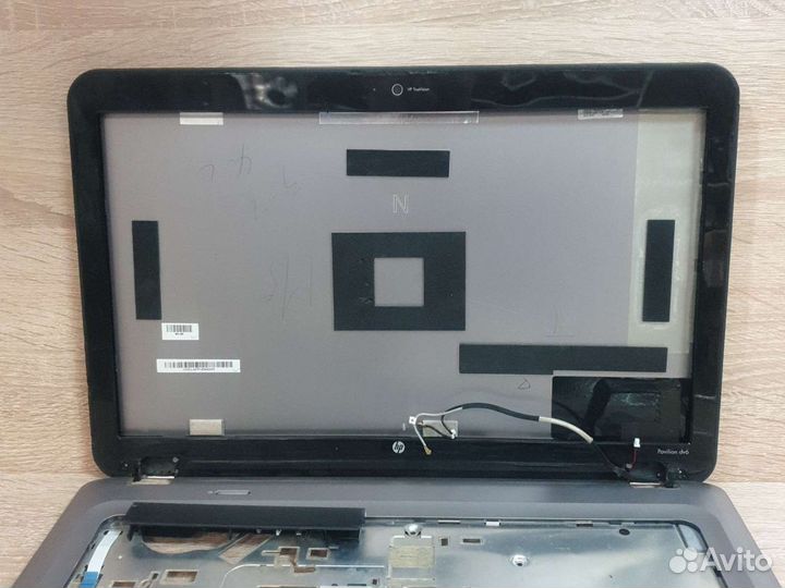 Верхняя часть корпуса ноутбука HP DV6-3000 б/у