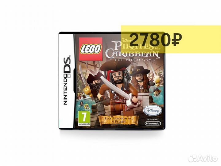 Lego Pirates of the Caribbean The Video Game, б/у