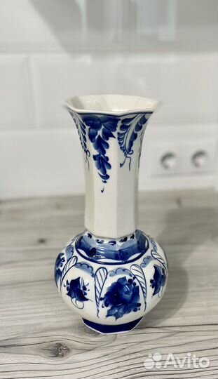 Ваза Гжель