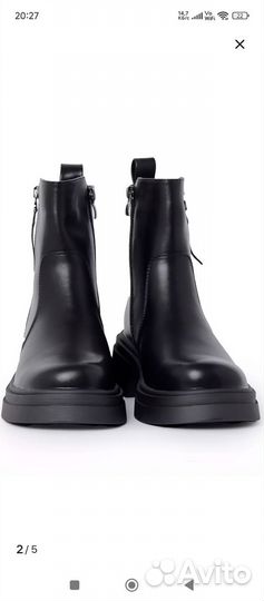 Ботинки демисезонные челси женские