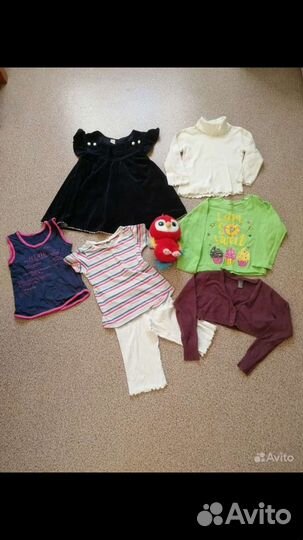 Пакет вещей для девочки 98 - 110 размер