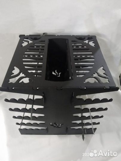 Мангал вертикальный разборный