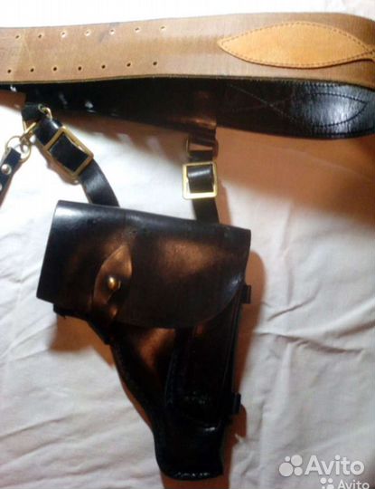 Ремень вмф СССР кожа
