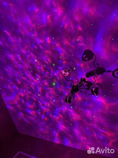 Ночник проектор звездного неба светильник