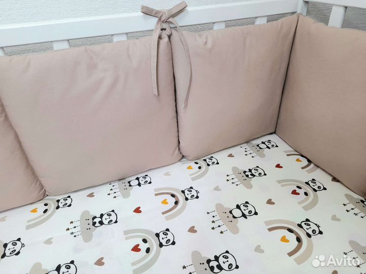 Бортики в детскую кроватку