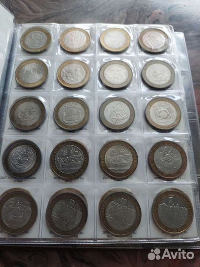 Коллекция биметалла 2000-2022 года на 2 двора
