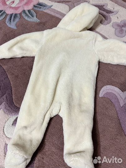 Комбинезон плюшевый 68 74