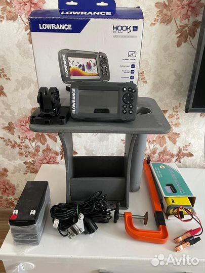 Эхолот lowrance hook2 4x gps