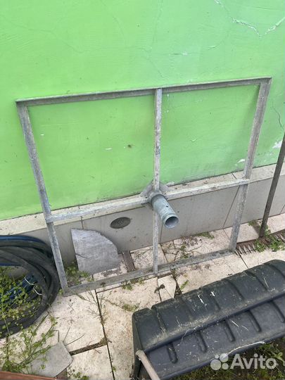 Каркас уличного зонта с основанием