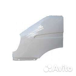 Крыло перед Газель пластик Белое крашенное