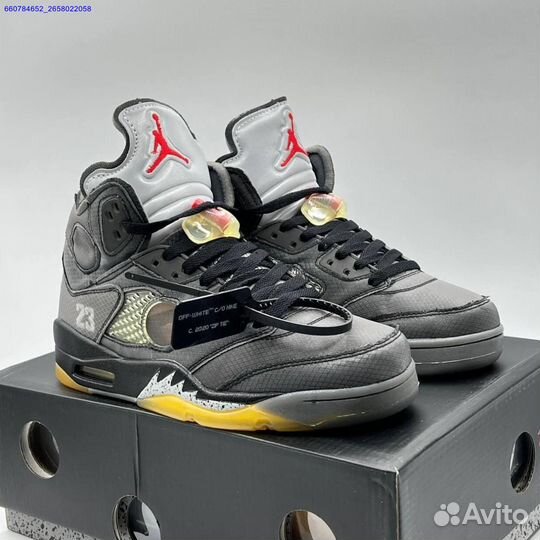 Кроссовки Nike Air Jordan 5 Retro Off-White