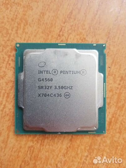 Intel pentium g4560 процессор на lga1151