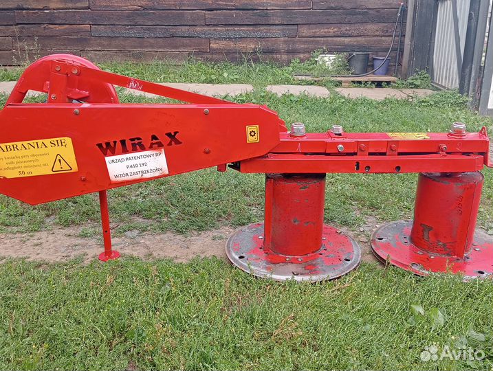 Продам польскую роторную косилку Wirax 125