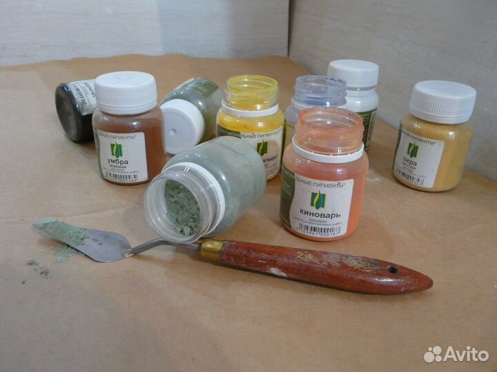 Пигменты для иконописи, любая граммовка