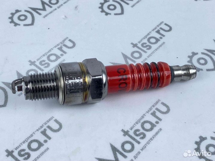 Свеча скутер, мопед crown A7TC (аналог NGK C7HSA)