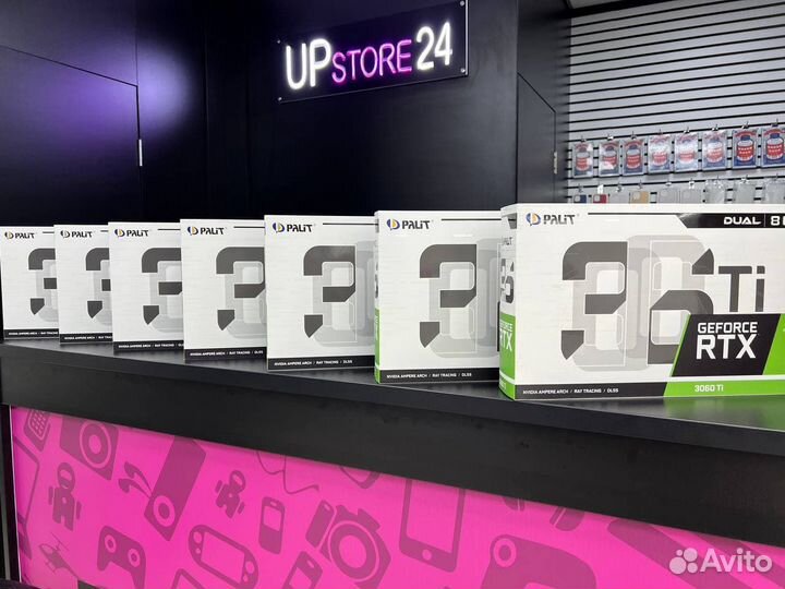 Видеокарта Palit GeForce RTX 3060 Ti Dual 8G