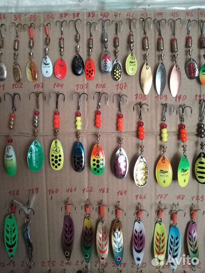 Блесны mepps вертушки и колебалки