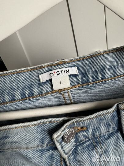 Джинсовая юбка ostin