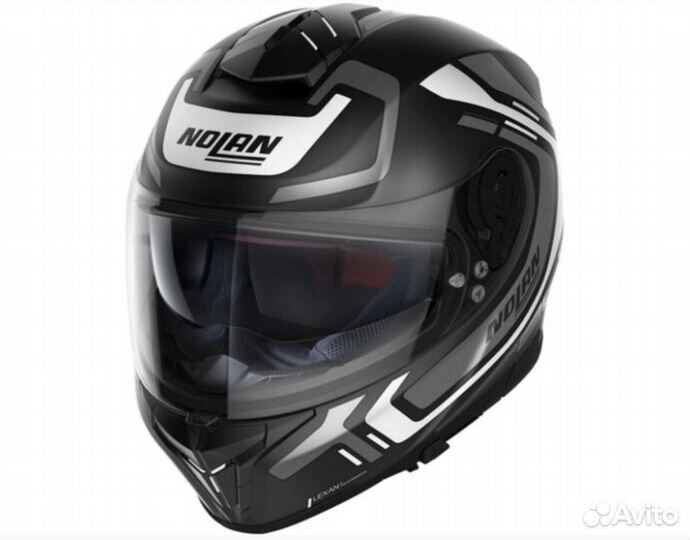 Мотошлем nolan N80-8 Ally N-Com 38 Flat Black