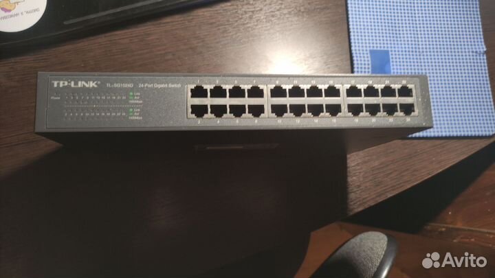24 портовый 1Gb switch TP-Link DL-SG1024D