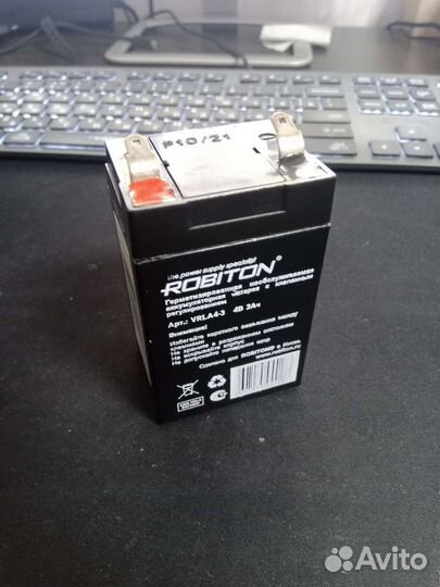 Аккумулятор robiton vrla4-3