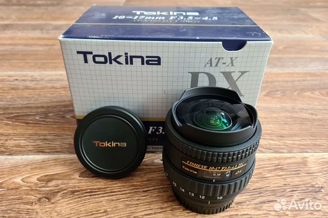 Tokina AT-X 107 DX Fisheye (10-17mm) для Nikon F