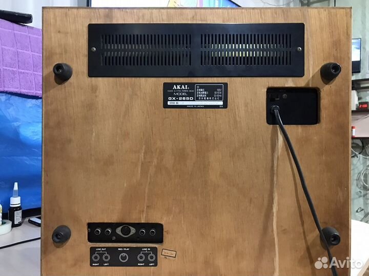 Катушечный магнитофон akai GX-265D