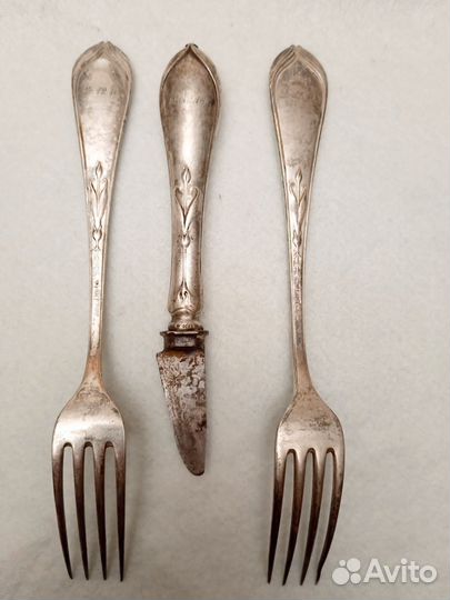 Вилки и нож 800 проба