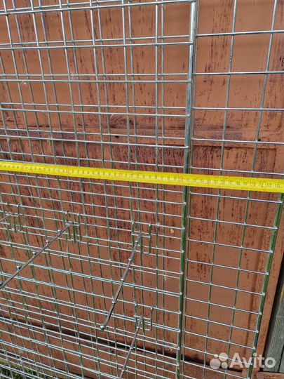 Решетка торговая с крючками