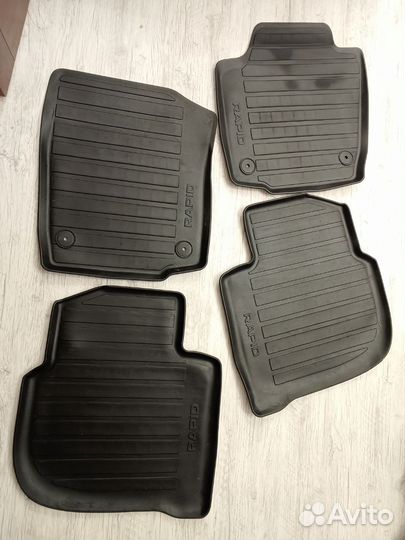 Коврики skoda rapid