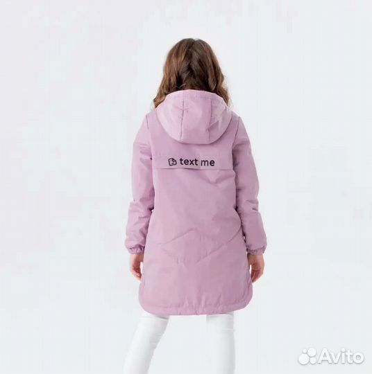 Пальто, парка для девочки новое. Весна