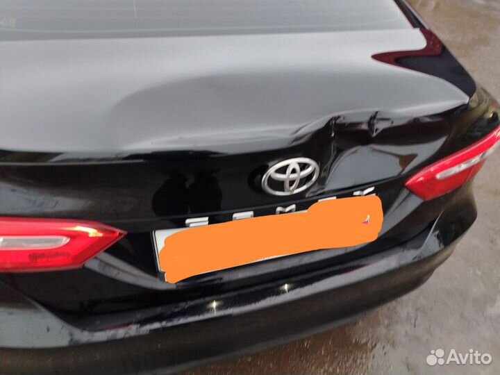 Крышка багажника Camry xv70 2018 год с дефектом