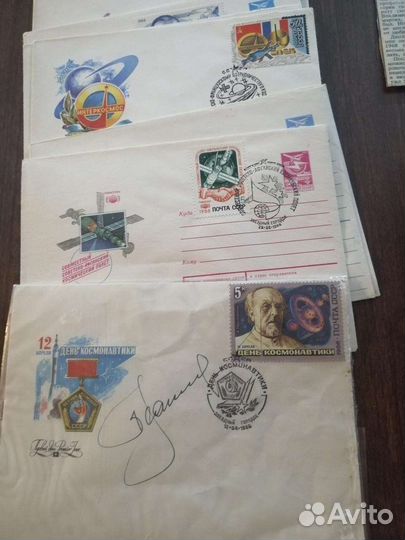 Автограф космонавта