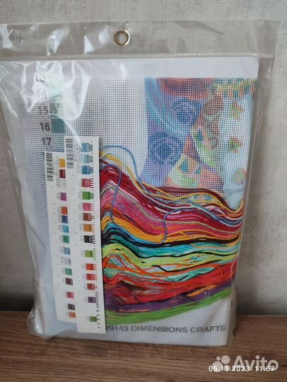 Вышивка гобеленовым швом Дименшионс