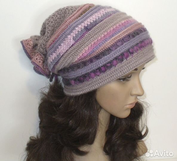 Шапка женская вязанная