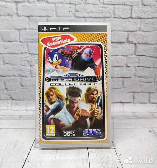 Sega mega drive collection (PSP, бу, ules-00556)