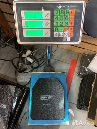 Плита керамическая militech 25х30 см NIJ IV (бр 5)