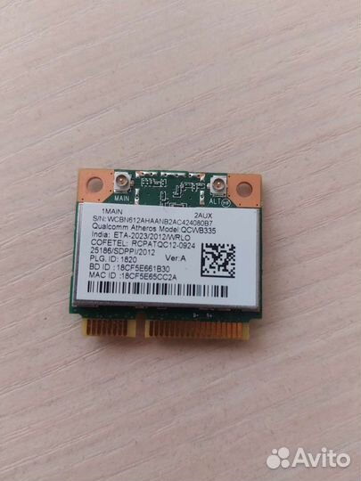 Wifi адаптер pci